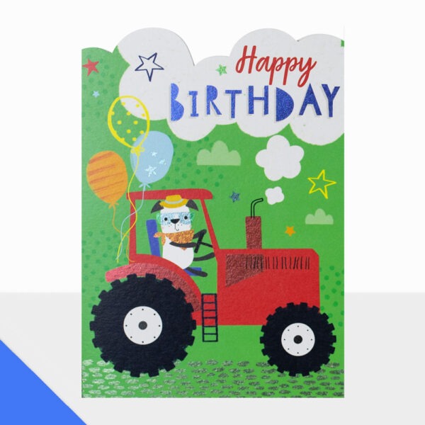 Artbox Happy Birthday Tractor